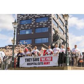 They Save We Pay Dunedin Hospital public march