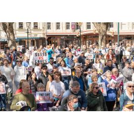 They Save We Pay Dunedin Hospital public march