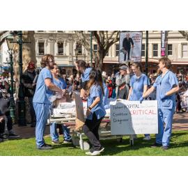 They Save We Pay Dunedin Hospital public march