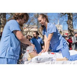 They Save We Pay Dunedin Hospital public march