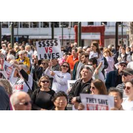 They Save We Pay Dunedin Hospital public march