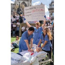 They Save We Pay Dunedin Hospital public march