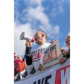 They Save We Pay Dunedin Hospital public march