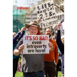 They Save We Pay Dunedin Hospital public march