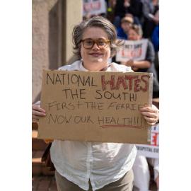 They Save We Pay Dunedin Hospital public march