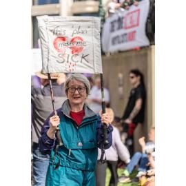 They Save We Pay Dunedin Hospital public march