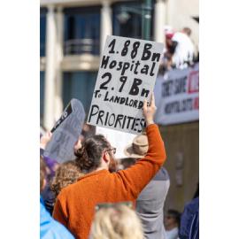 They Save We Pay Dunedin Hospital public march