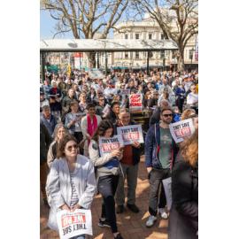 They Save We Pay Dunedin Hospital public march
