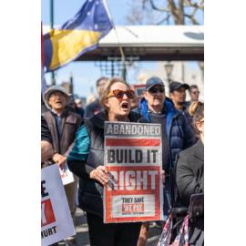 They Save We Pay Dunedin Hospital public march