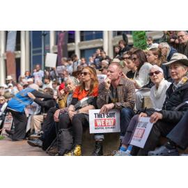 They Save We Pay Dunedin Hospital public march