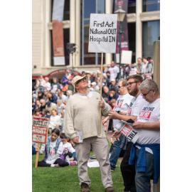 They Save We Pay Dunedin Hospital public march