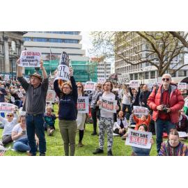 They Save We Pay Dunedin Hospital public march