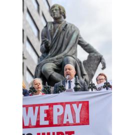 They Save We Pay Dunedin Hospital public march