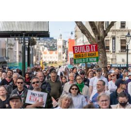 They Save We Pay Dunedin Hospital public march