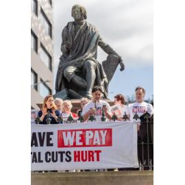 They Save We Pay Dunedin Hospital public march