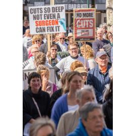 They Save We Pay Dunedin Hospital public march
