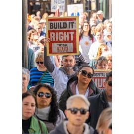 They Save We Pay Dunedin Hospital public march