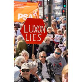 They Save We Pay Dunedin Hospital public march