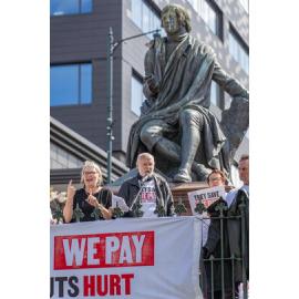 They Save We Pay Dunedin Hospital public march