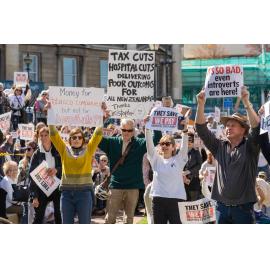 They Save We Pay Dunedin Hospital public march