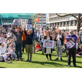 They Save We Pay Dunedin Hospital public march