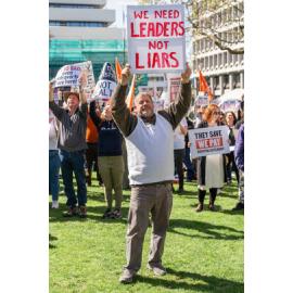 They Save We Pay Dunedin Hospital public march