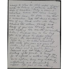 Correspondence from Robin Hyde (Iris Wilkinson) to C. R. Allen (fragment)