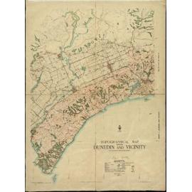 Dunedin and vicinity - sheet 1 1922