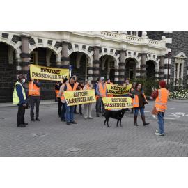 Restore Passenger Rail Protest