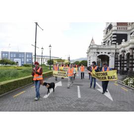 Restore Passenger Rail Protest