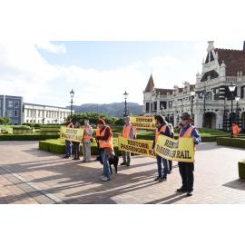 Restore Passenger Rail Protest
