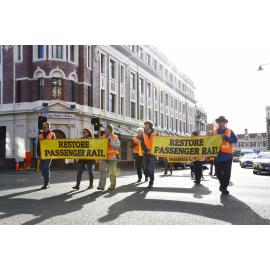 Restore Passenger Rail Protest