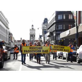 Restore Passenger Rail Protest