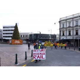 Restore Passenger Rail Protest