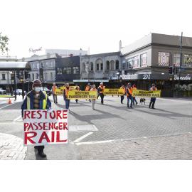 Restore Passenger Rail Protest