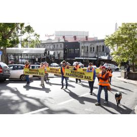Restore Passenger Rail Protest