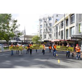 Restore Passenger Rail Protest