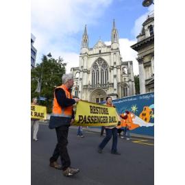 Restore Passenger Rail Protest