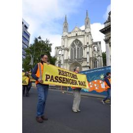 Restore Passenger Rail Protest