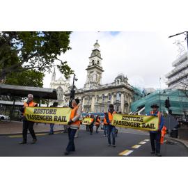 Restore Passenger Rail Protest