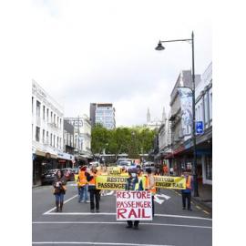 Restore Passenger Rail Protest