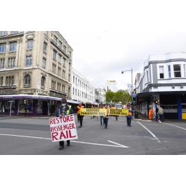 Restore Passenger Rail Protest