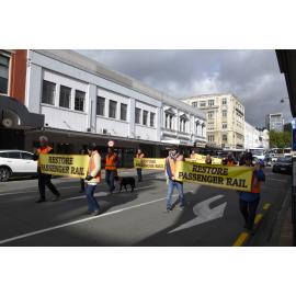 Restore Passenger Rail Protest