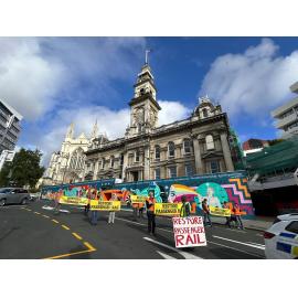 Restore Passenger Rail Protest