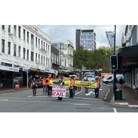 Restore Passenger Rail Protest