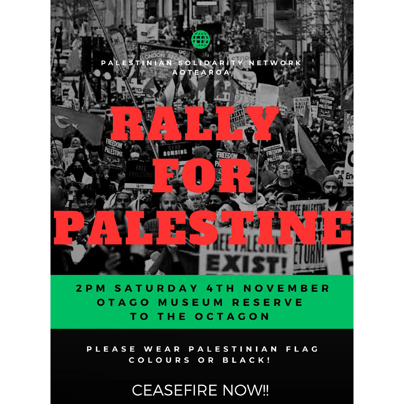 Rally for Palestine 4 November 2023