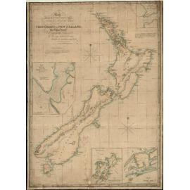 Chart of New Zealand 1837