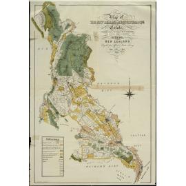 Agricultural Company Limited estate map 1883