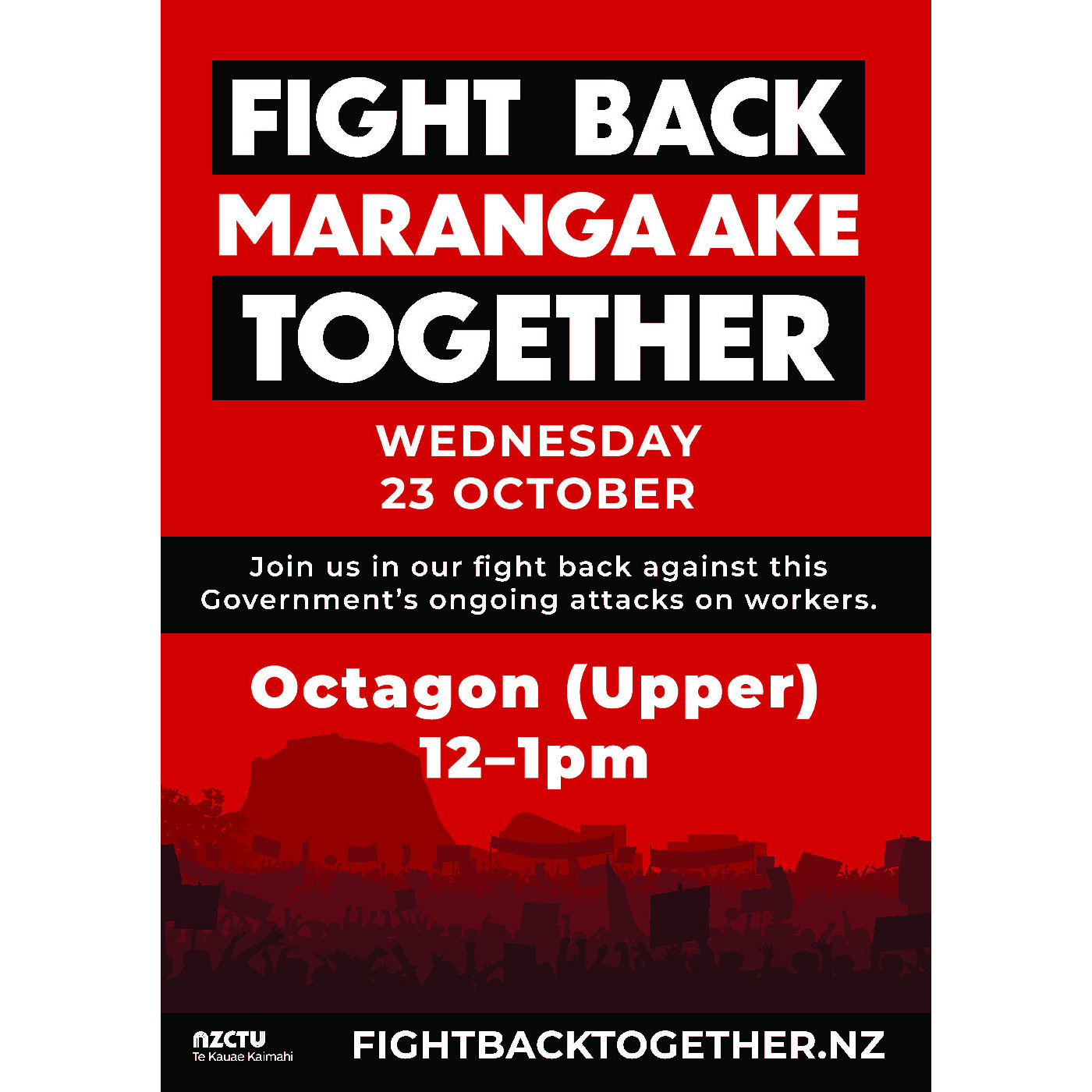 Fight Back Together - Maranga Ake 