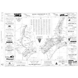 Farm Location Map of Taieri County 1966